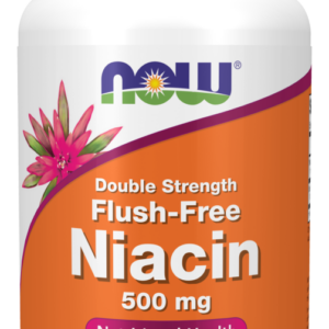 Now Niacin Flush-Free 500mg, 90 capsules