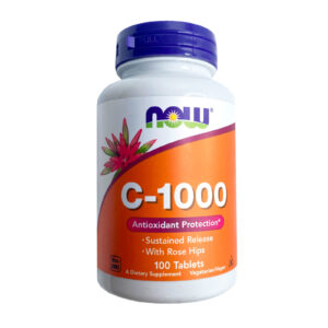 Now Vitamin C-1000 with Rose Hips 100 Tabs