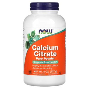 Now Calcium Citrate Pure Powder, 227g