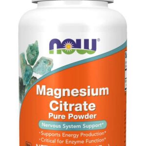 Now Magnesium Citrate Powder, 227gr