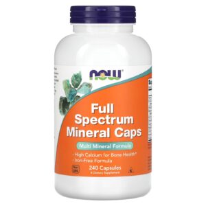 Now Full Spectrum Mineral, capsules - 240 caps