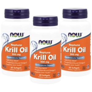 Now Neptune Krill Oil 60 Softgels