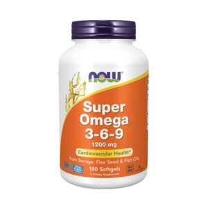 Now Super Omega 3-6-9, 180 Veg Capsules