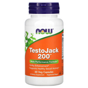 Now TestoJack 200, 60 capsules