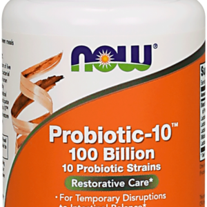Now Probiotic-10™ 100 Billion, 30 Capsules