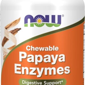 Now Papaya Enzyme, 180 chewable lozenges