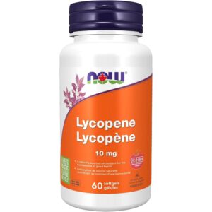 Now Lycopene 10mg 60 Softgels