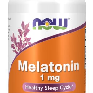 Now Melatonin 1mg, 100 tablets