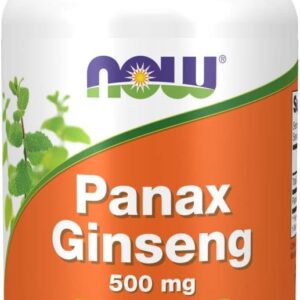 Now Panax Ginseng 500mg 100 Caps