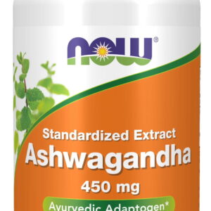Now Ashwagandha 450mg 90 Veg Caps