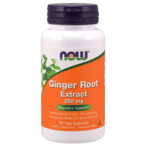 Now Ginger Root extract 250mg, 90 caps