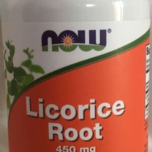 Now Licorice Root 450mg 100 Caps