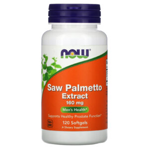 Now Saw Palmetto Extract 160 mg, 120mg