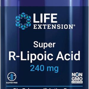 Life Extension Super R-Lipoic Acid 240mg, 60 capsules