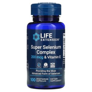 Life Extension Super Selenium Complex & Vitamin E, 100 capsules