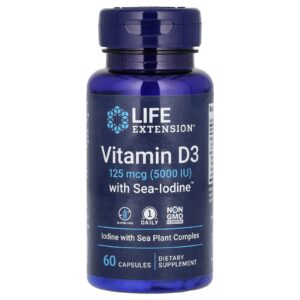 Life Extension Vitamin D3 3000 IU, 120 capsules