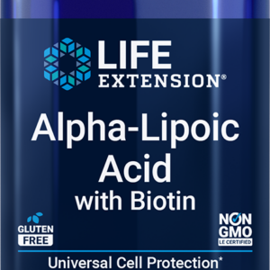 Life Extension Alpha-Lipoic Acid with Biotin, 60 capsules