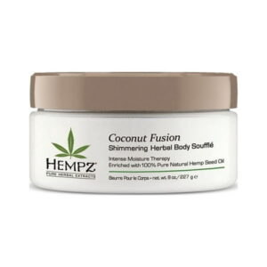 Hempz Coconut Fusion Shimmering Herbal Body Souffle, 227g