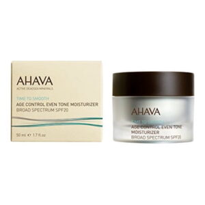 Ahava Age Control Even Tone Moisturizer Broad Spectrum SPF 20 Cream, 50ml