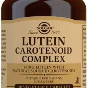 Solgar Lutein Carotenoid Complex 30 Veg Caps