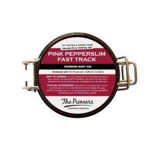THE PIONEARS PINK PEPPERSLIM FAST TRACK BODY GEL WARMING 200ML