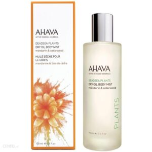 Ahava Dry Oil Body Mist - Mandarin & Cerarwood, 100ml