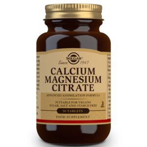Solgar Calcium Magnesium Citrate 50 Tabs