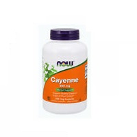Now Cayenne 500mg Vegetable Capsules - 250 caps