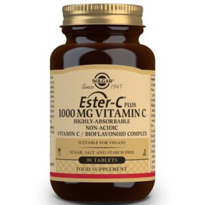Solgar Ester-C plus 1000 mg Vitamin C/Bioflavonoid Complex 90 Tabs