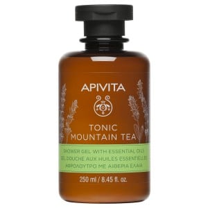 Apivita Shower Gel with Essential Oils with Mountain Tea, 250ml