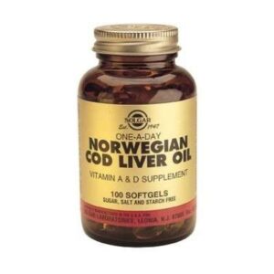 Solgar Cod Liver Oil 100 Softgels