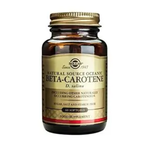 Solgar Beta-carotene 60 Softgels