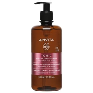 Apivita Women's Tonic Shampoo with Hippophae TC & Bay Laurel Ecopack, 500ml
