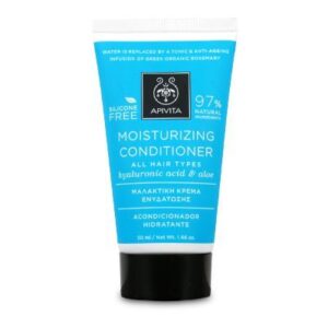 Apivita Moisturizing Conditioner with Hyaluronic Acid & Aloe, 50ml