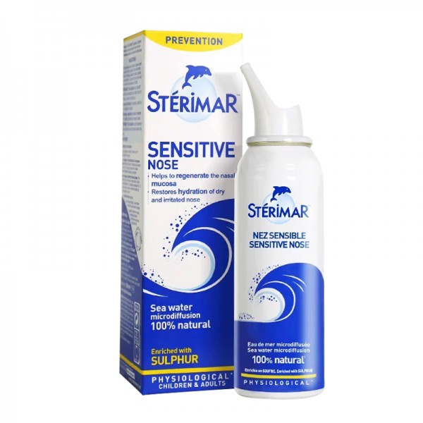 Sterimar Sensitive Nose Sea Water Spray, 100 ml