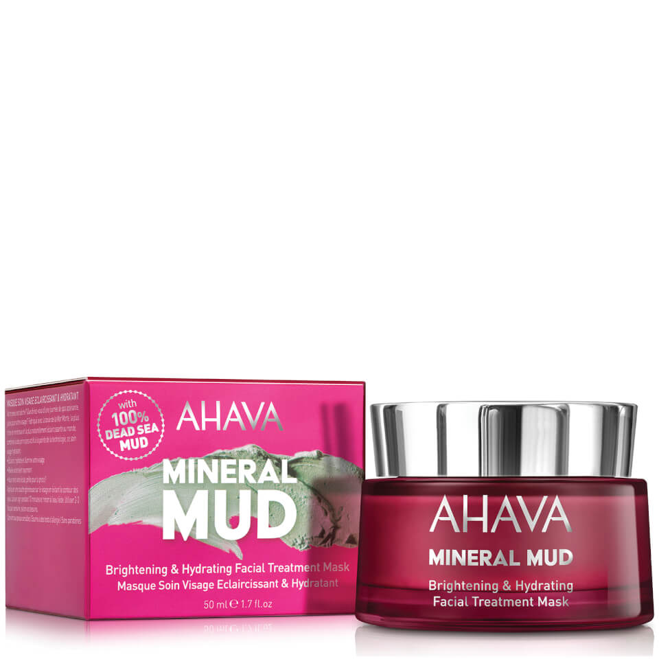 Ahava Brightening & Hydrating Facial Treatment Mask, 50ml
