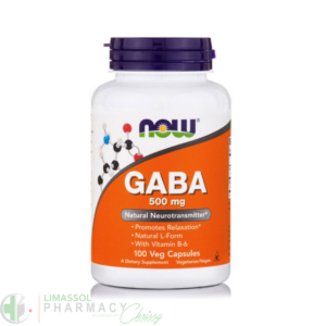 Now Gaba 500mg 100Capsules