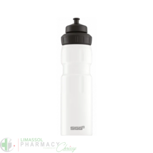 Sigg Water Bottle Sports White, 0,75l