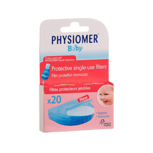 Physiomer Baby Nasal Aspirator,  20 replacement filters
