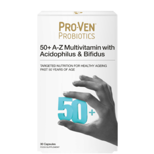 ProVen Probiotics 50+ A-Z Multivitamins with Acidophilus & Bifidus, 30 capsules