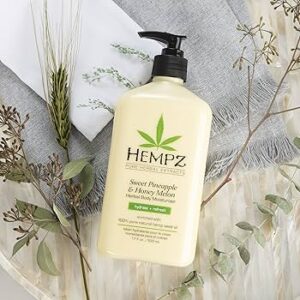 Hempz Sweet Pineapple & Honey Melon, Herbal Body Moisturizer, 500ml