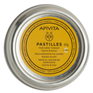 Apivita Lozenges Thyme & Honey 45 gr