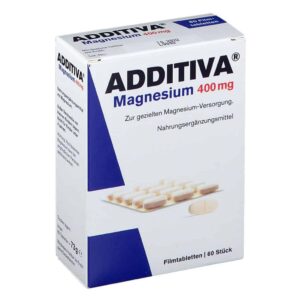Additiva Magnesium 400mg, 30 tablets