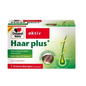Doppel Herz Haar Plus, 7 ampoules for external use