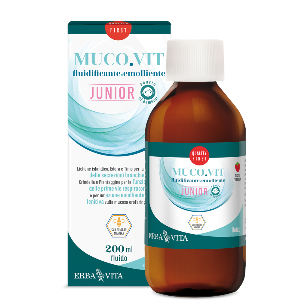 Erba Vita Mucovit Tux Children Syrup, 200ml
