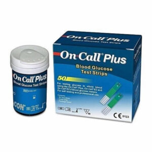 On Call Plus II Blood Glucose Meter + 50 test strips