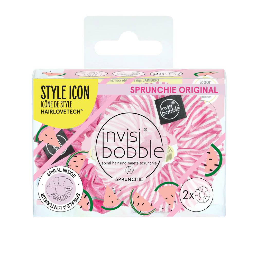 Invisibobble Sprunchie Original FRUIT FIESTA, x 2 hair rings