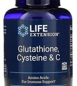 Life Extension Glutathione, Cysteine & C, 100 capsules