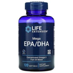 Life Extension Mega EPA/DHA, 120 capsules