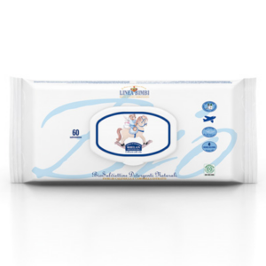 Linea Bimbi Nat Clean Bio Wet Wipes 60
